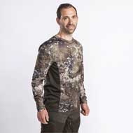 PINEWOOD Furudal Insectsafe Camou Herren Langarmshirt Strata/Moss Green 2