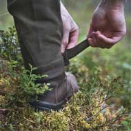 PINEWOOD Caribou Hunt Herren Hose Suede Brown/D. Olive 3