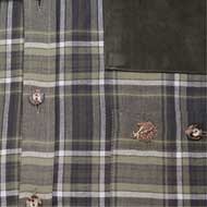 OS TRACHTEN Herren Langarmhemd Regular Fit khaki/schlamm 3