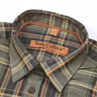 OS TRACHTEN Herren Langarmhemd Regular Fit oliv 2