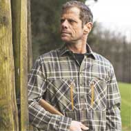 OS TRACHTEN Herren Langarmhemd Regular Fit oliv 4