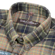 TOM COLLINS Herren Langarmhemd orange 2