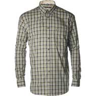 TOM COLLINS Herren Langarmhemd oliv