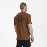 DEERHUNTER Easton T-Shirt Burnt Orange 3