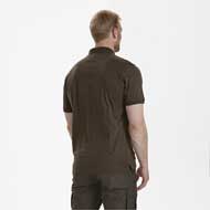 DEERHUNTER Christian Polo shirt Brown Leaf 3
