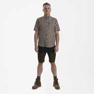 DEERHUNTER Jeff Kurzarm Hemd Brown check 4