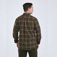 PINEWOOD Prestwick Exclusive Hemd Green/Burned Orange 3