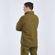 PINEWOOD Forest Pile Fleece Jacke Herren Olive Green 3