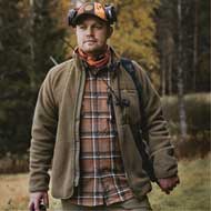 PINEWOOD Forest Pile Fleece Jacke Herren Olive Green 4
