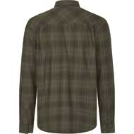 SEELAND Glen Flanellhemd Pine Green/Dark Navy Check 1