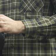 SEELAND Glen Flanellhemd Grape Leaf/Dark Navy Check 2