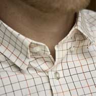 H�RKILA Portfield Hemd Mandarin check 2