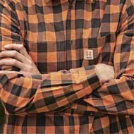 H�RKILA Scandinavian Hemd Mandarin check 2