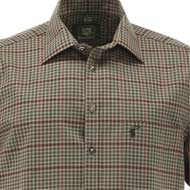 OS TRACHTEN Herren Kurzarmhemd oliv 2