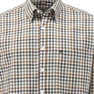 OS TRACHTEN Herren Langarmhemd trachtengr�n 2