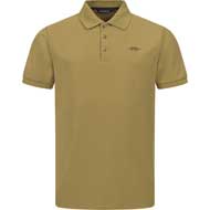 BLASER Herren Solid Polo Shirt 25 matt gold