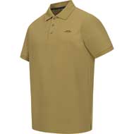 BLASER Herren Solid Polo Shirt 25 matt gold 1
