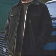 DEERHUNTER Sherpa gef�tterte Cordjacke Timber 2