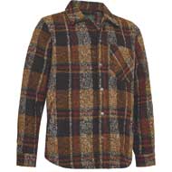 DEERHUNTER Wilder Overshirt Brown Check