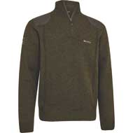 DEERHUNTER Finley Strickpullover mit �-Rei�verschluss Woodland Melange
