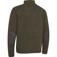 DEERHUNTER Finley Strickpullover mit �-Rei�verschluss Woodland Melange 1