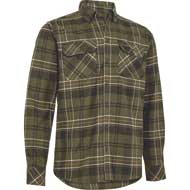 DEERHUNTER Caleb Hemd Green Check