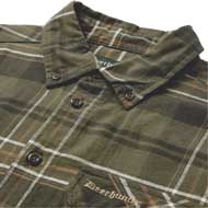 DEERHUNTER Caleb Hemd Green Check 2