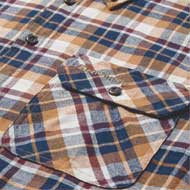 DEERHUNTER Charles Hemd Brown Check 3