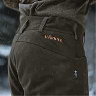H�RKILA Kodiak CleverWool HSP Insulated Hose Dark hunting green/Shadow brown 3