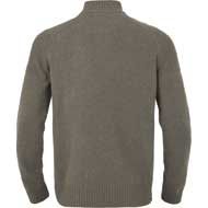 H�RKILA Vincent Merino-Pullover mit halbem RV Dark sand 1