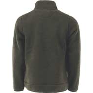 TOM COLLINS Herren Teddyfleece-Jacke oliv 1