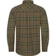 BLASER Flanellhemd Julian Herren gr�n/offwhite/orange kariert 1