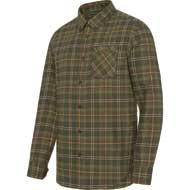 BLASER Flanellhemd Julian Herren gr�n/offwhite/orange kariert 2