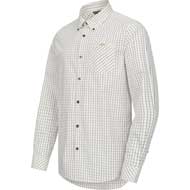BLASER Herren Hemd Chris creme/braun kariert 2
