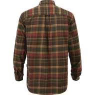 PINEWOOD Prestwick Exklusiv Hemd Herren D.Green/Terracotta 1