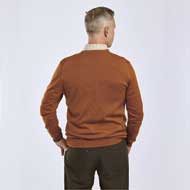 PINEWOOD V�rnamo Merino Sweater Herren Orange Clay 3
