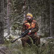 PINEWOOD Furudal Hunter Pro 2.0 Camou Weste Herren Strata Blaze/Moss Gr. 4