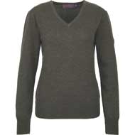 Hubertus Damen Pullover dunkelgr�n melange