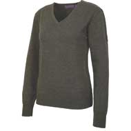 Hubertus Damen Pullover dunkelgr�n melange 1