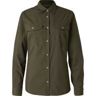 PINEWOOD Safari Damen Langarmbluse Moss Green