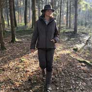 ALP JAGD Damen Jagdjacke TUX oliv/braun 4