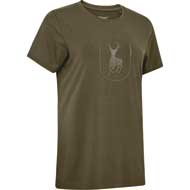 DEERHUNTER Bamboo T-Shirt Deep Green