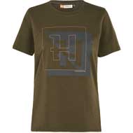 H�RKILA H-Logo Damen T-Shirt&nbsp;Willow green