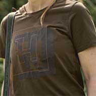 H�RKILA H-Logo Damen T-Shirt&nbsp;Willow green 2