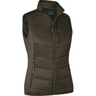 DEERHUNTER Lady Heat wattierte Weste Wood