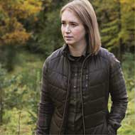 DEERHUNTER Lady Heat wattierte Weste Wood 4