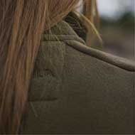 HRKILA Sandhem Sherpa Fleecejacke Damen Willow green 4