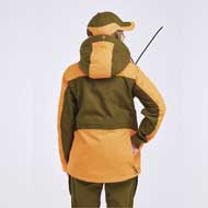 PINEWOOD Furudal Expert 2L Hunting Jacke Damen Olive Green/Orange 3