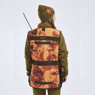 PINEWOOD Furudal Hunter Pro 2.0 Camou Weste Damen Strata Blaze/Mossgreen 3