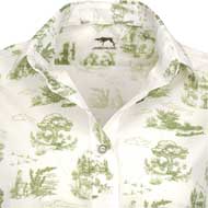 JAGDHUND Langarm-Bluse Madeleine oliv 1
